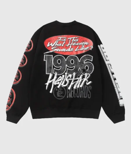 Hellstar Studios Records Sweater Black