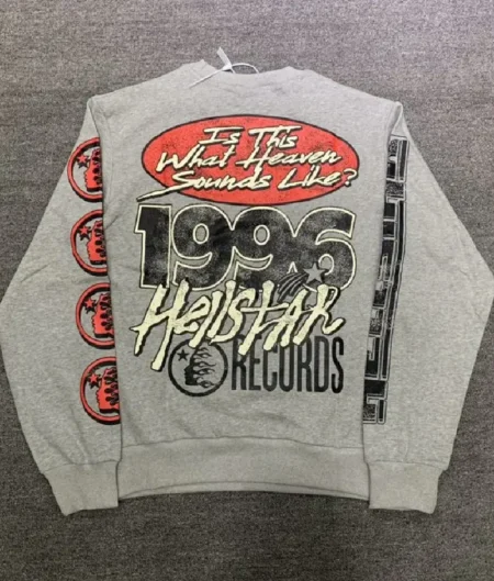 Hellstar Studios Records Sweater Grey